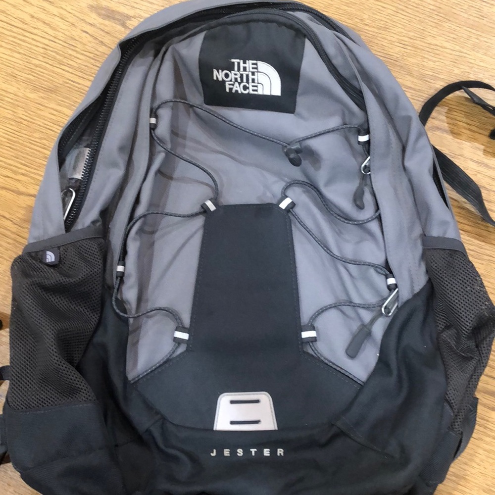 The North Face Gray backpack